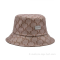 Brand Style 100% Polyester Sublimation Cappello bucket